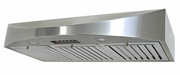 Stainless steel baffle filters for a residential kitchen