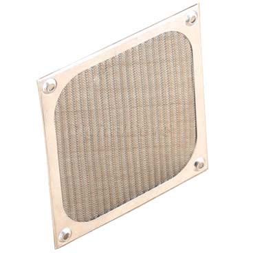 Dustproof aluminum mesh filter for PC computer cooling fan