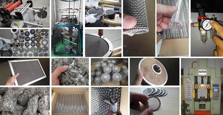 Metal filter manufacturer provides more than 20 types of filters